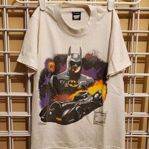 1989 batman batmobile michael‎ keaton youth t-shirt